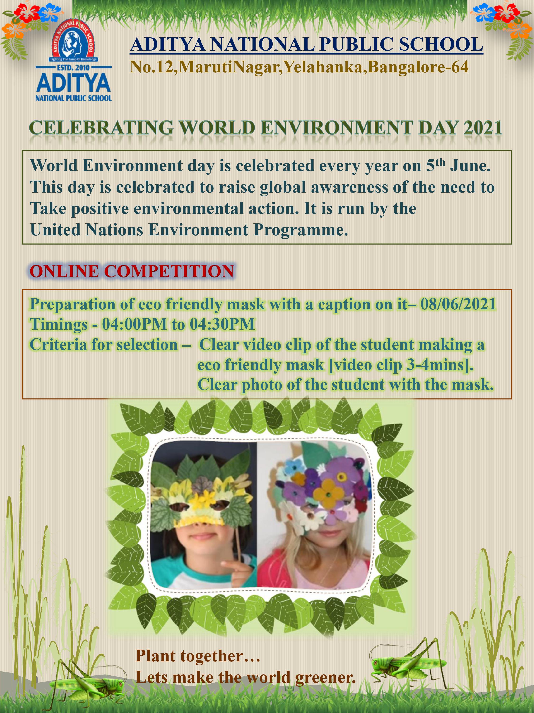 World Environment Day Celebration 2021